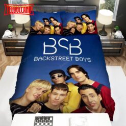 Backstreet Boys 90s Wallpaper Spread Duvet Cover Bedding Sets