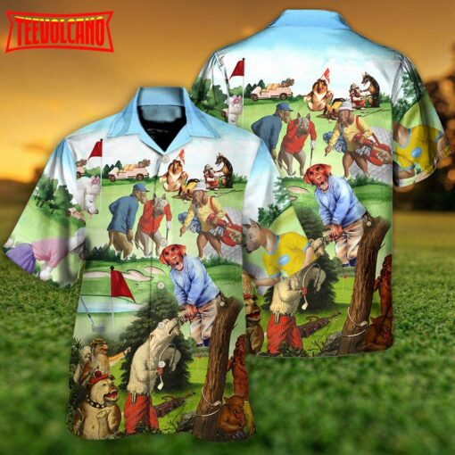 Balls To Golf The Way Hawaiian Shirt