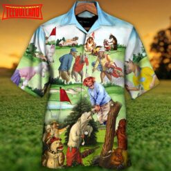 Balls To Golf The Way Hawaiian Shirt