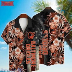 Baltimore Orioles MLB 2023 Tropical Hibiscus AOP Hawaiian Shirt