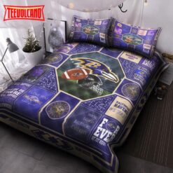 Baltimore Ravens Duvet Cover Bedding Sets