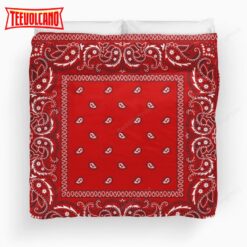 Bandana Red Duvet Cover Bedding Sets