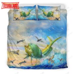 Barbados Mahi Mahi Bed Sheets Duvet Cover Bedding Sets