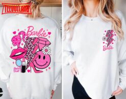 Barbenheimer I’m A Barbi Girl Double Side Shirt-Pink World Barbie Shirt