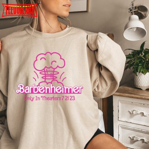 Barbenheimer Shirt – Barbie Meets Oppenheimer Tshirt For Fans