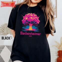 Barbenheimer Shirt, Oppenheimer Shirt, Barbenheimer Pink Floyd Mashup T-shirt