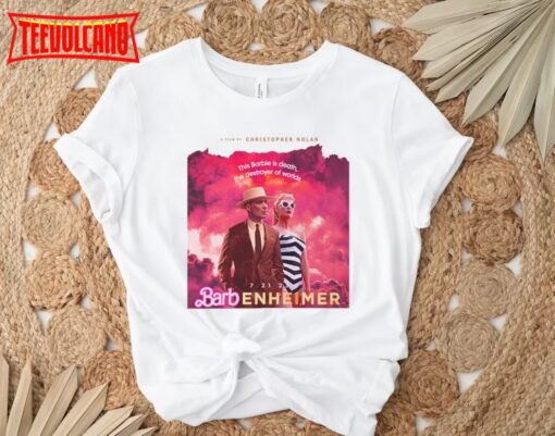 Barbenheimer Trending T-shirt, Oppenheimer Barbie movie Shirt For Fan