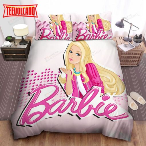 Barbie Bed Kiss Blow Sheets Spread Duvet Cover Bedding Sets