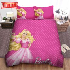 Barbie Bed Pink Dress Sheets Duvet Cover Bedding Sets