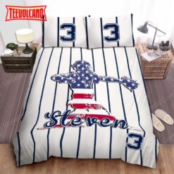 Baseball Catcher American Player Sport 23 Bedding Set