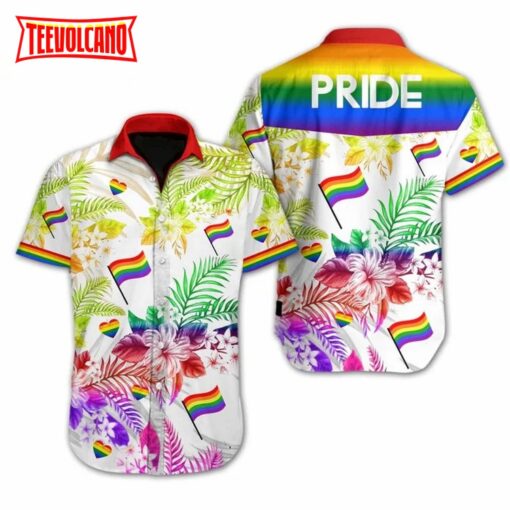 Beach Shirt Lgbt Pride Aloha Hawaiian Queer Lgbt Shirt