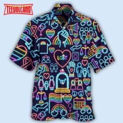 Beach Shirt Lgbt Pride Hawaiian Shirt, Pride Hawaiian Shirt