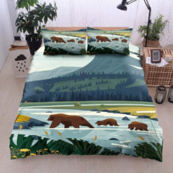 Bears Bed Sheets Duvet Cover