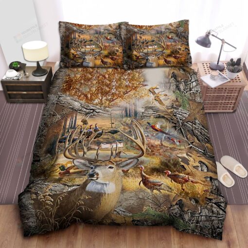 Bedding Set Hunting Camo Us California Duvet Cover