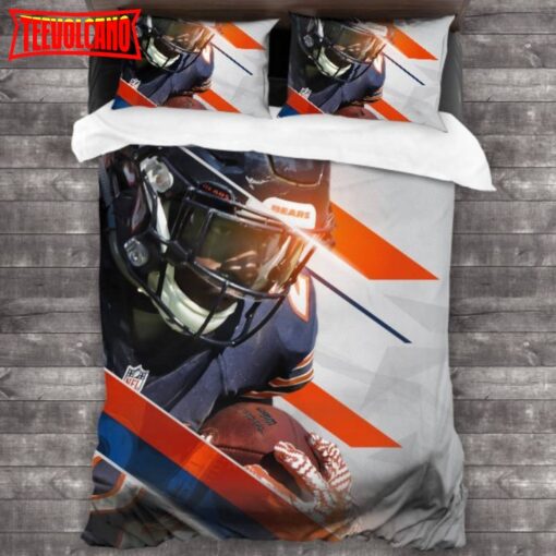 Bedding Sets With 3 Pieces Chicago Bears Logo Bedding Set