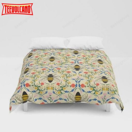 Bee Garden Duvet Cover Bedding Sets