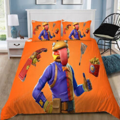 Beef Boss Fortnite Gamer Bedding Set Duvet Cover