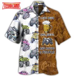 Beer I Like Beer And Jee Car Hawaiian Shirt Men Women