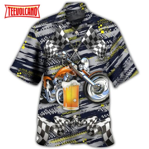 Beer I Like Beer And Motocycles And Maybe 3 People Hawaiian Shirt