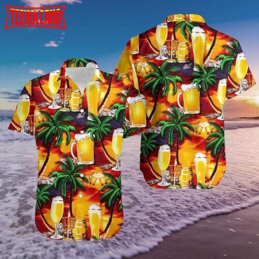 Beer In Paradise Unisex Hawaiian Shirt