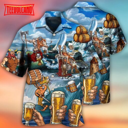 Beer Viking Beer Hawaiian Shirt I Love It And I Drink It Hawaii Shirt