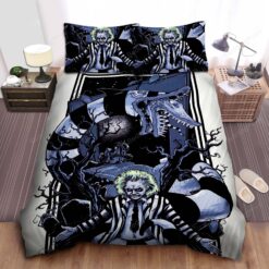 Beetlejuice &amp Sandworm Bed Sheets Duvet Cover