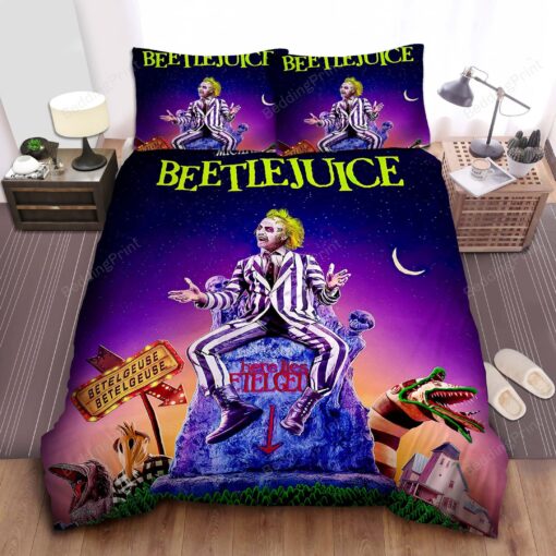 Beetlejuice Bed Sheets Duvet Cover