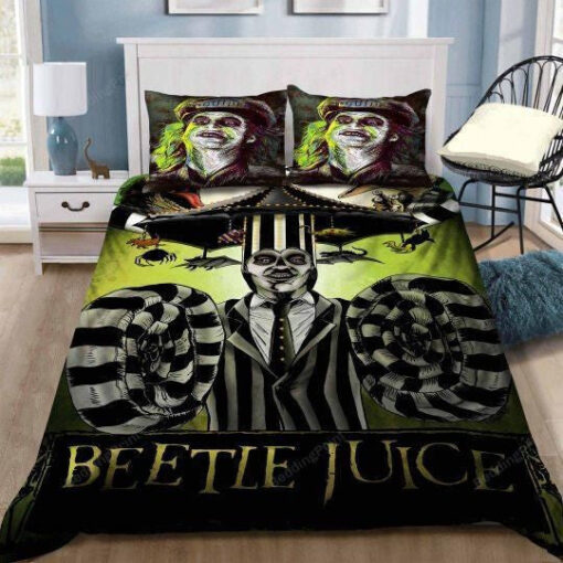 Beetlejuice Bedding Set Duvet Cove