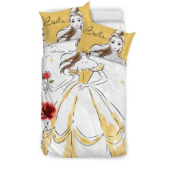 Belle Disney Duvet Cover Bedding Set