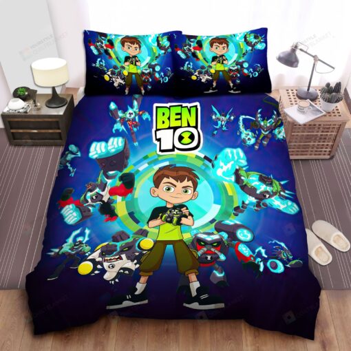 Ben 10, Alien’s Equipments Get Your Back Bed Sheets Duvet