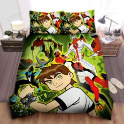 Ben 10, Vilgax The Main Villain Bed Sheets Duvet Cover