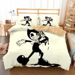 Bendy And The Ink Machine Video Game Bedding Set Duvet Cover