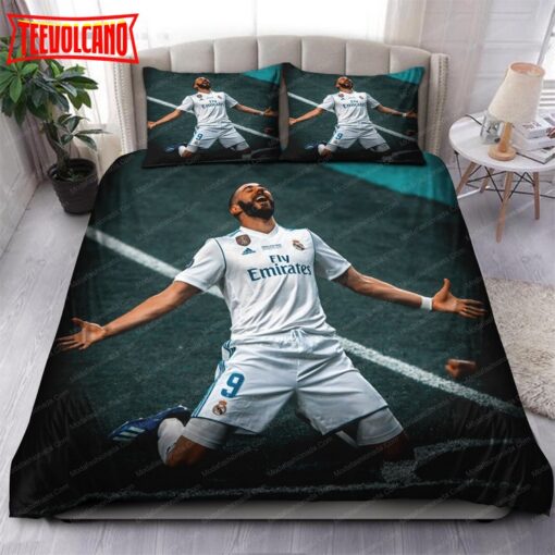 Benzema Legend Real Madrid Laliga 08 Bedding Sets