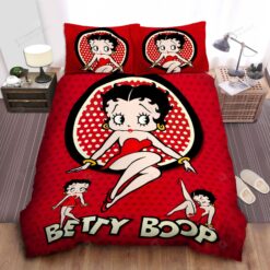 Betty Boop Bed Sheets Spread Duvet Cover