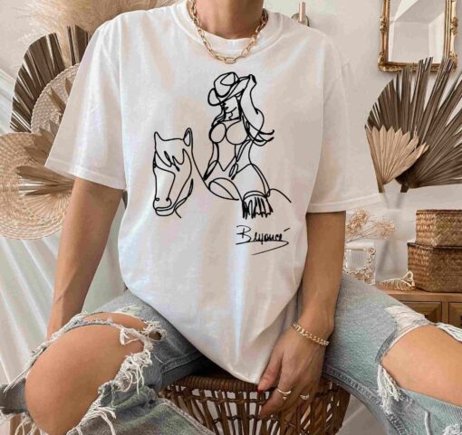 Beyoncé Renaissance World Tour Riding The Horse T-Shirt