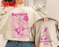 Beyonce Renaissance World Tour 2023 Double Side Shirt