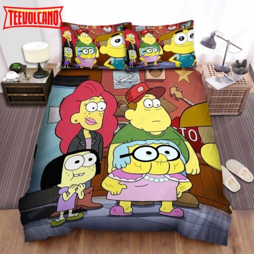 Big City Greens Family Of Cricket Bed Sheets Duvet Cover