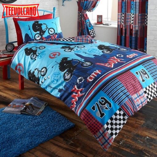 Bike Bed Sheets Duvet Cover Bedding Sets