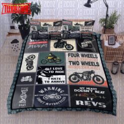 Biker Bed Sheets Duvet Cover Bedding Sets