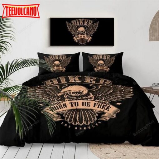 Biker Vintage American Eagle Bedding Sets