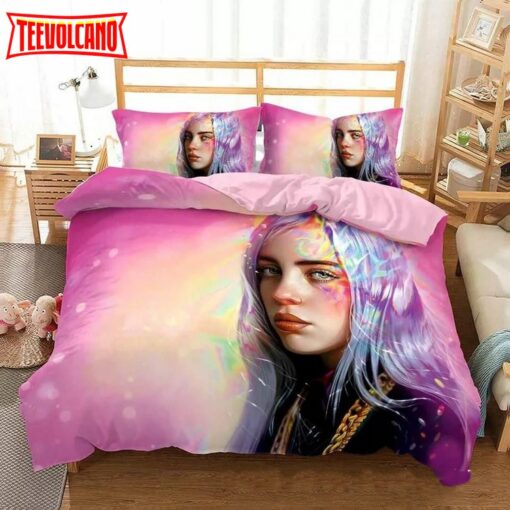 Billie Eilish Bellyache Portrait Bedding Set Duvet Cover