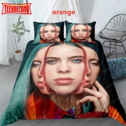 Billie Eilish Digital 3D Printed Bedding Set