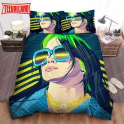 Billie Eilish Wearing Sunglasses Bedding sets