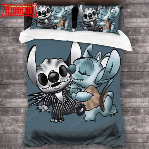 Bl- Stitch Angel Nightmare Before Xmas Bedding Set