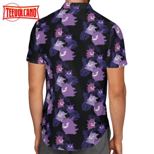 Black Gengar Hawaiian Shirt