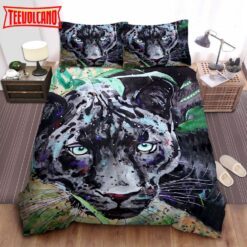 Black Panther Painting Bedding Set Duvet Cover