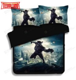 Black Panther Superhero Bedding Set Duvet Cover