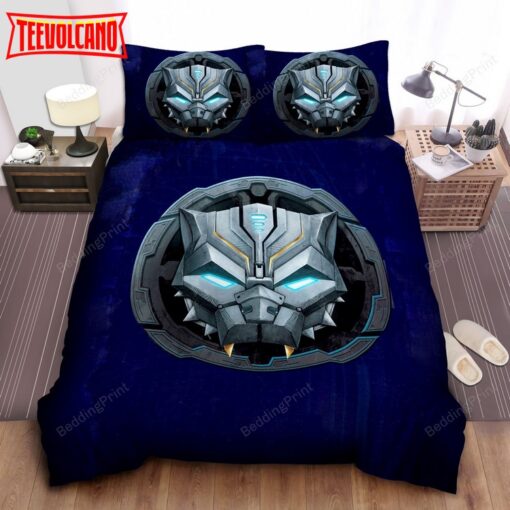 Black Panther Symbol Duvet Cover Bedding Sets