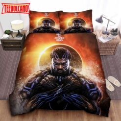 Black Panther Wakanda King Bed Sheets Duvet Cover