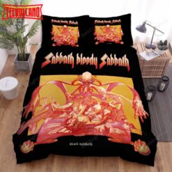 Black Sabbath Bloody Sabbath Bed Sheets Duvet Cover